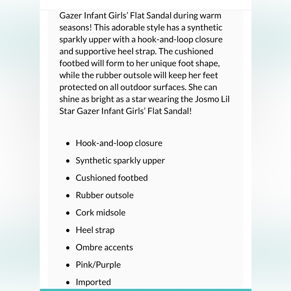 JOSMO SANDALS, NWT - Picture 10 of 10